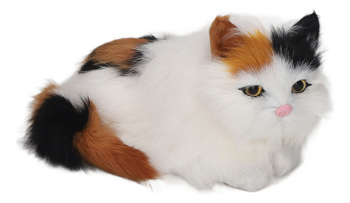 Muñeco De Gato De Peluche Realista, Suave, De Alta Simulació