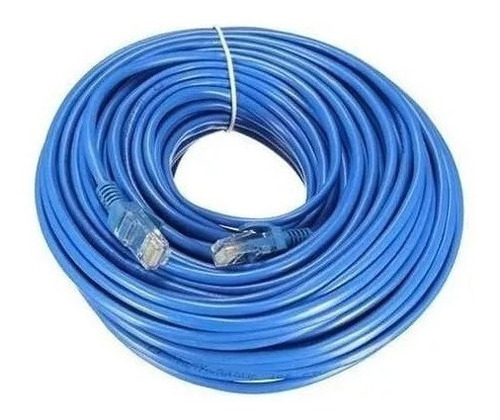 Cable Gio Cat 5 Utp 20 Metros Con Conector Rj45 