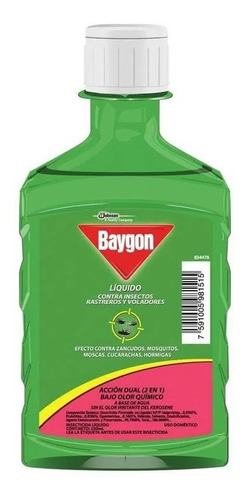 Insecticida Baygon 230 Ml Liquido Rastreros Y Voladores