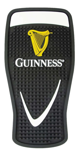 Guinness Gravity Pint Glass Pvc Bar Mat