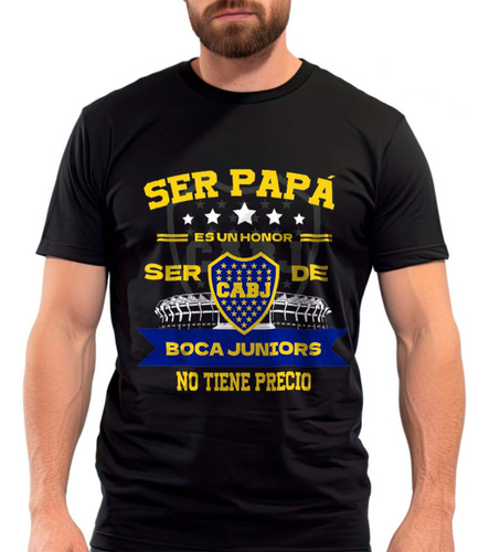 Playera Ser Papa Boca Es Lo Mejor