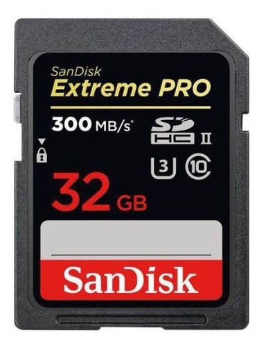 Imagen 1 de 1 de Memoria Sandisk Sd Extreme Pr300 32 Gb