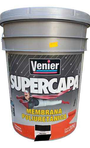 Membrana Poliuretanica Supercapa 20 Kg Venier Blanco Mate