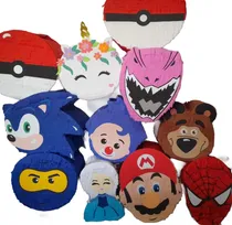 Comprar Piñatas Rellenas Todas Las Tematicas Piñatas Cotillon 50cm