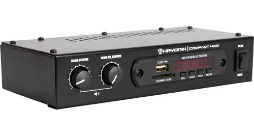 Amplificador Som Ambiente Compact 400 Hayonik 4 Saidas