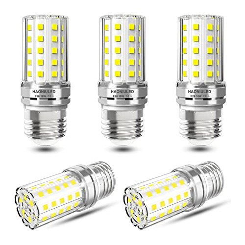 Bombillas Led E26 De 10w, Blanco Luz Del Día De 6000k,...