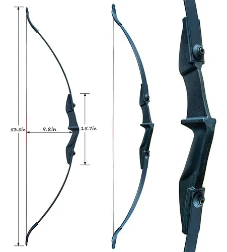 Juego De Arco Recurvo Con Arco Y Flecha, Arco Juvenil Y 12 .