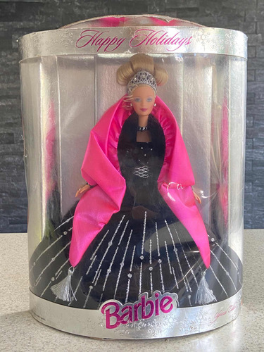Muñeca Barbie Happy Holidays 1998 Usado