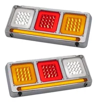 Comprar Stop Triple Led Con Regleta De Luz Gandolas Buses Cavas 