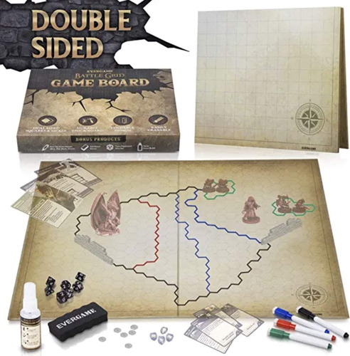 Alfombra De Juego Dungeons & Dragons, 23x27, Ultimate Dnd...