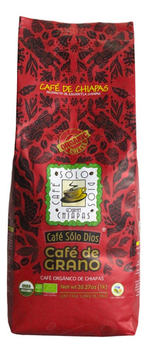 Café Orgánico En Grano Solo Dios 1kg