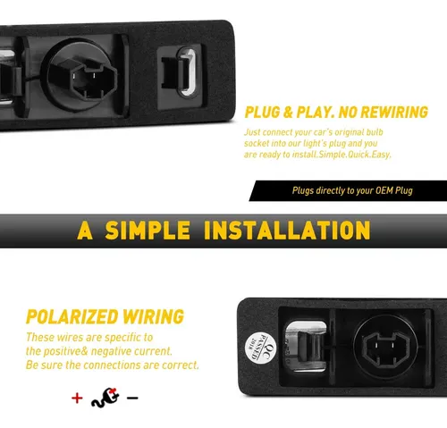 Luz De Matrícula Para Lexus Is300 Sedan Es300 Es330