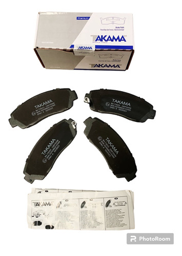 Kit Pastillas Freno Delantera Para Honda Crv 2.4 2007 - 2011