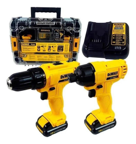 Kit Parafusadeira + Parafusadeira Impacto - Dewalt