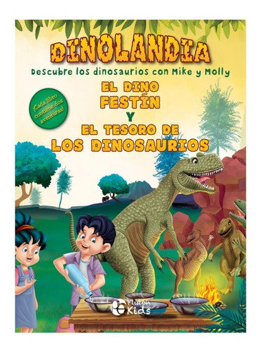 Libro Infantil El Dino Festin Y El Tesoro De Los Dinosaurios