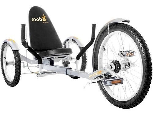 Bicicleta Mobo Triton Pro Ultimate 3 Wheeled Cruiser Plata