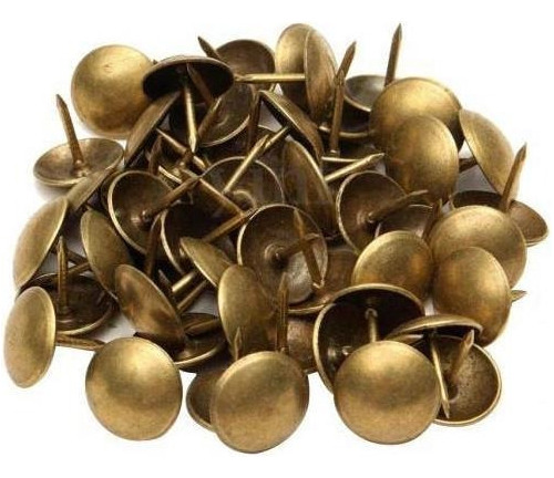 5x100pcs Tapicería De Bronce Nails De Muebles / / Pines