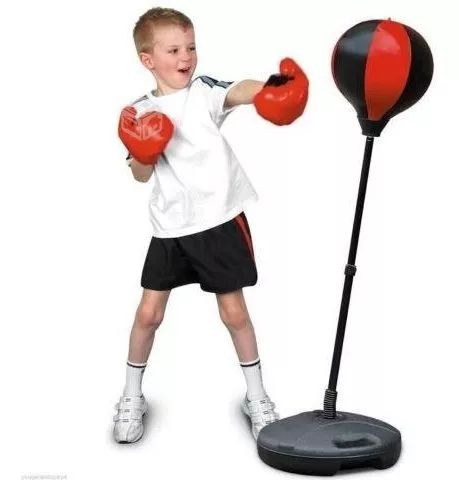 Punching Ball Juego Box Con Inflador