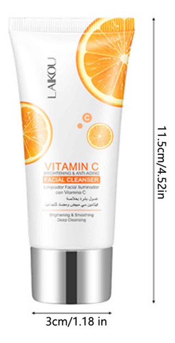Limpiador Facial C Face Wash Limpia Suavemente La Piel Visib