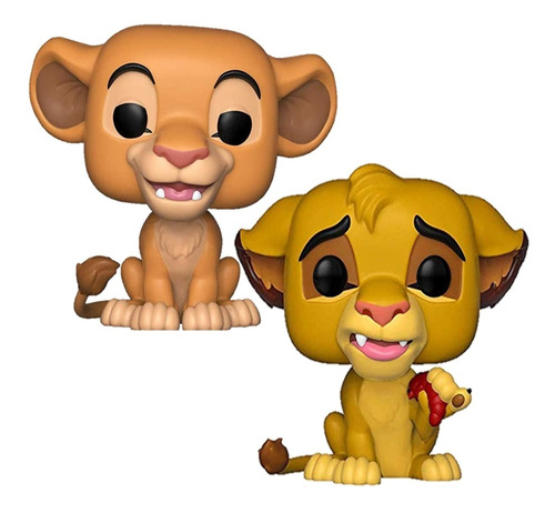 Funko Pop Simba & Nala * Rey Leon The Lion King Disney 