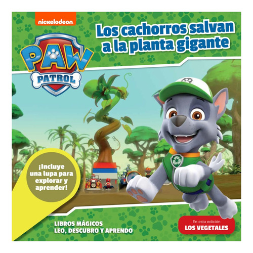 Paw Patrol Los Cachorros Salvan A La Planta Gigante Libro