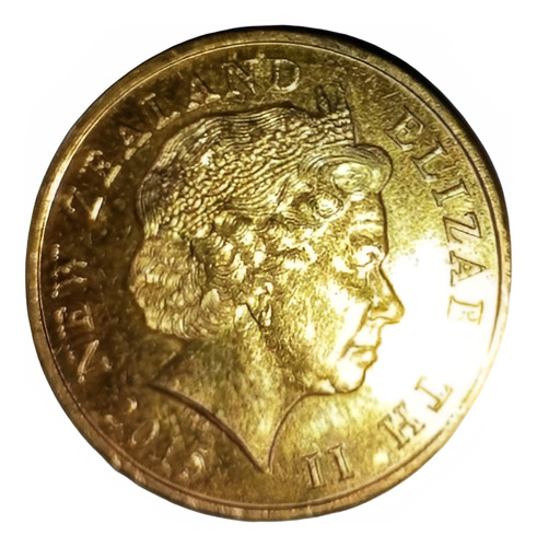 Moneda De Nueva Zelandia 2 Dolares 2015 Unc