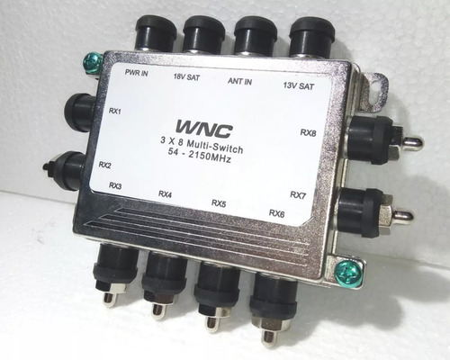 Multiswitch 3x8 Directv Para Vhf Uhf Catv Fta Tda