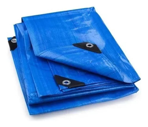 Lona Plástica Azul 3x3 - Vonder | Impermeável 150 Micras