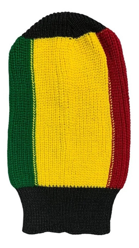 Touca Gorro De Lã Long Beanie Jamaica Marley Reggae Jah Root