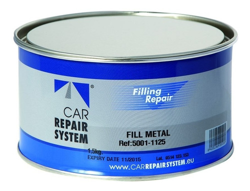 Masilla Metalica Fill Metal 1,5 Kg Car Repair System