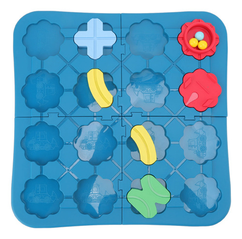 Laberinto Lógico De De Educativo Pista Mesa Juego Motora