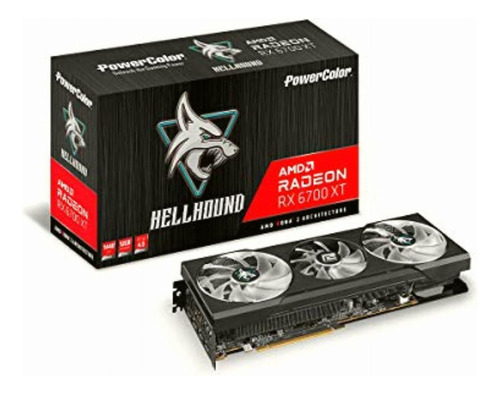 Powercolor Hellhound Amd Radeon Rx 6700 Xt Tarjeta Gráfica