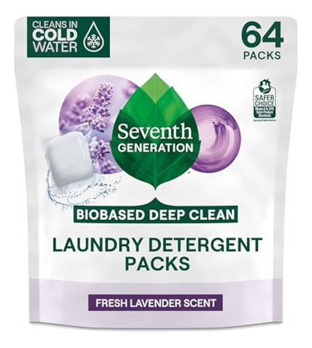Seventh Generation Paquetes De Detergente Para La