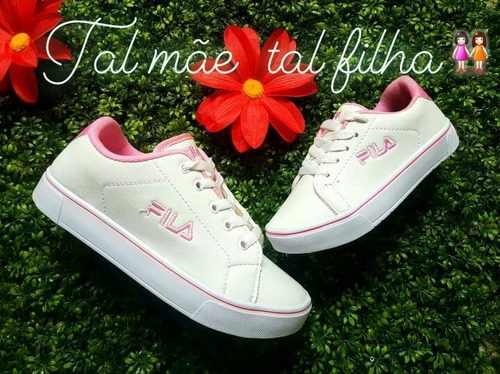 12 Par Tênis Fila Feminino Tal Mãe Tal Filha Mega Promoção | Mercado Livre