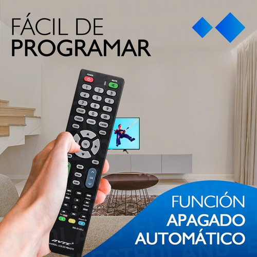 Imagen 4 de 10 de Control Remoto Universal Smart Tv Led Lcd Netflix Youtube