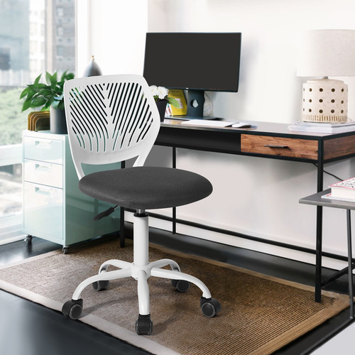 Homemake Furniture Silla De Escritorio Carnation Gris