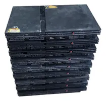 Comprar Lote Com 9 Playstation 2 Slim Só O Aparelho Sem Nada E Todos Com Defeito. Ligam Sem Imagem, Alguns Sem O Botão Power. D2
