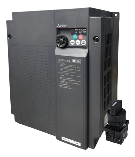 Inversor De Frequência Mitsubishi 15cv 220v Trifásico D720