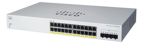 Switch Cisco Cbs220-24fp-4g-ar 24 Giga Poe + 4 Sfp