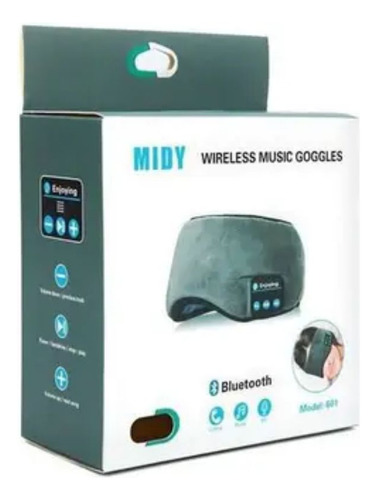 Máscara De Dormir Wireless Music Goggles Midy