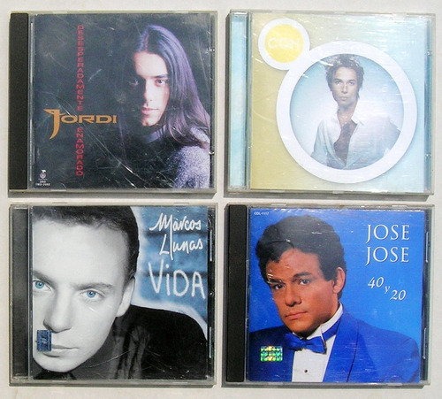 Jose Jose, Cox, Jordi, Marcos Llunas, 4 Cd's, Oferta