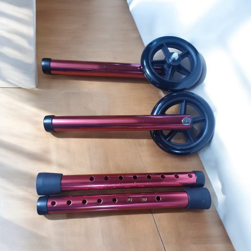 Andadera Plegable Con Llantas Ultra Compacta Viajera Adulto