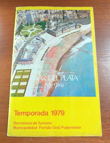 Antigua Guía Turística Mar Del Plata Temporada 1979