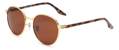 Gafas De Sol Polarizadas Redondas Retro Jim Halo, Gafas De S