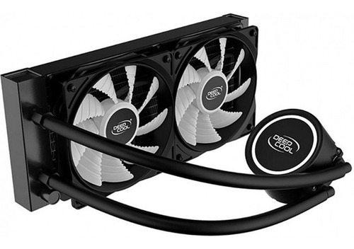 Imagem 3 de 8 de Water Cooler Gammaxx L240t Deepcool White 240mm - Lacrado