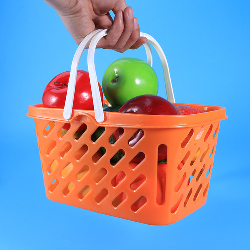 Cesta De Supermercado Portátil Cesta De Compras Para Cliente