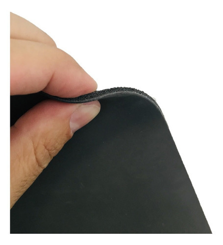 Imagen 2 de 5 de Colchoneta Mat Yoga Pilates Fina Ejercicio Equilibrio Caucho Color Gris