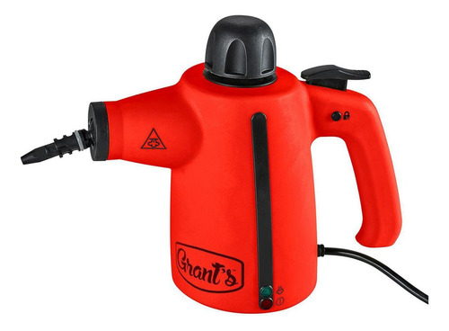 Limpiador De Vapor Portatil De 1200w Color Rojo Rojo