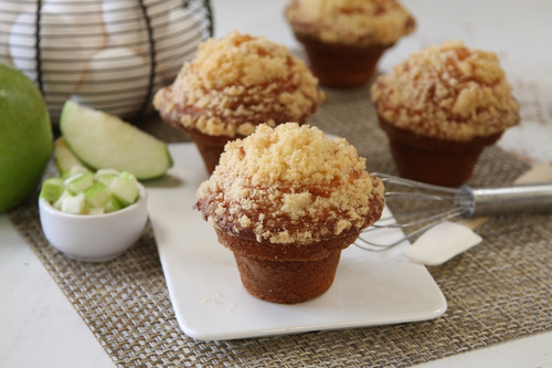 Muffin De Manzana X 6 Unidades