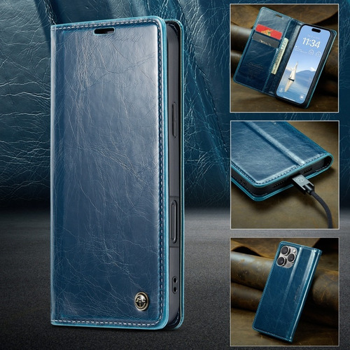Funda De Cuero Clásica Para iPhone 16/16 Pro/plus/max